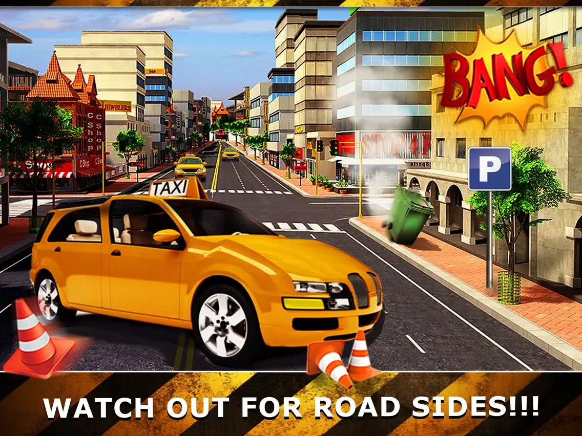 Yellow Cab Driver 2016 Real Las Vegas City Traffic iPad Screenshots