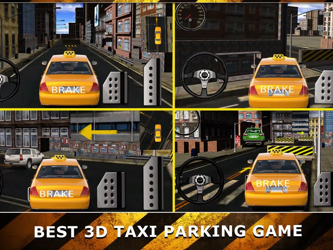Yellow Cab Driver 2016 Real Las Vegas City Traffic iPad Screenshots