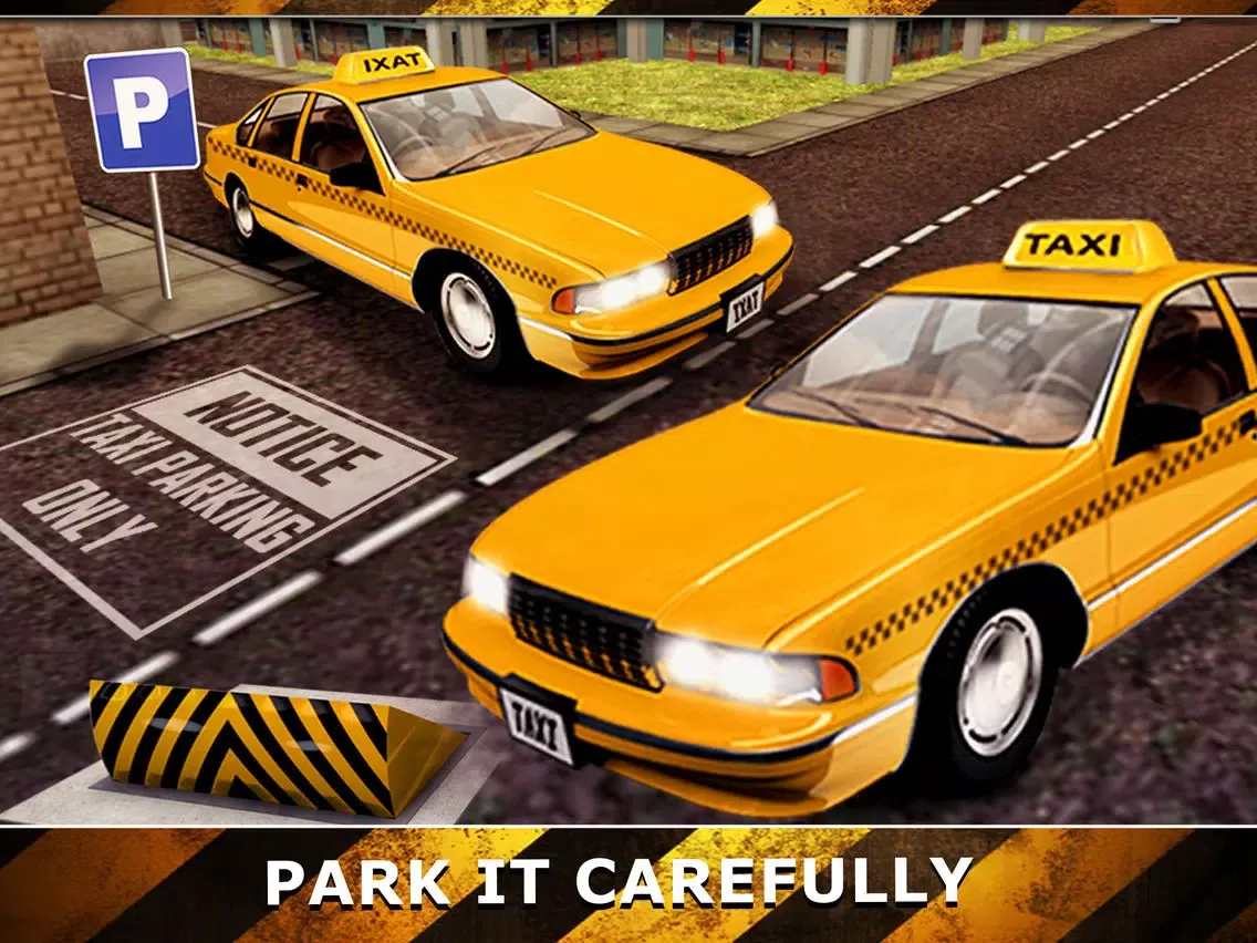 Yellow Cab Driver 2016 Real Las Vegas City Traffic iPad Screenshots