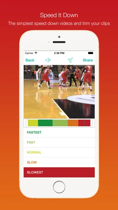 Tangkapan layar iSlowFast - Timelapse and Slow Motion Videos Editor