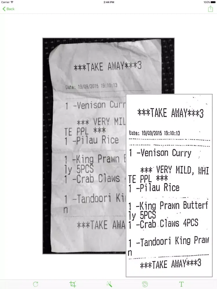 صور iSnapScan Pro - Receipt Scanner, Scan to documents support for Dropbox, Box, Google Drive, OneDrive iPad 