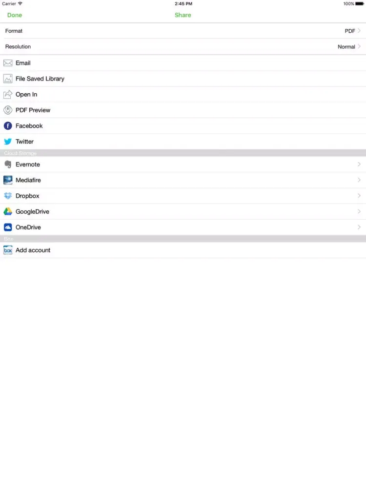 صور iSnapScan Pro - Receipt Scanner, Scan to documents support for Dropbox, Box, Google Drive, OneDrive iPad 