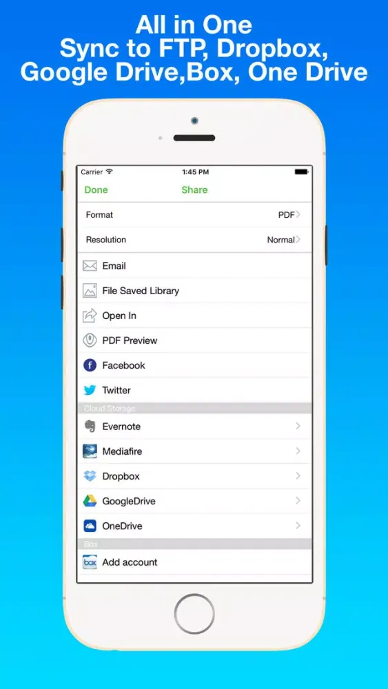 صور iSnapScan Pro - Receipt Scanner, Scan to documents support for Dropbox, Box, Google Drive, OneDrive