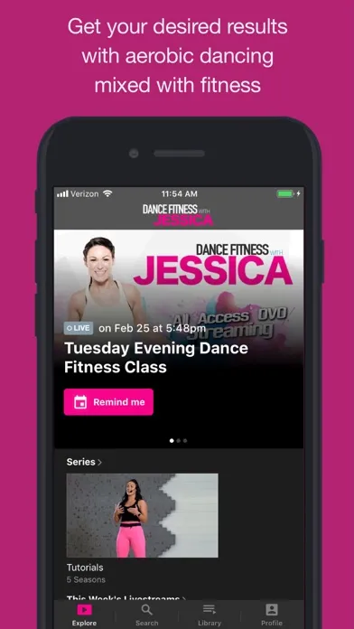 Dance Fitness with Jessica 스크린샷