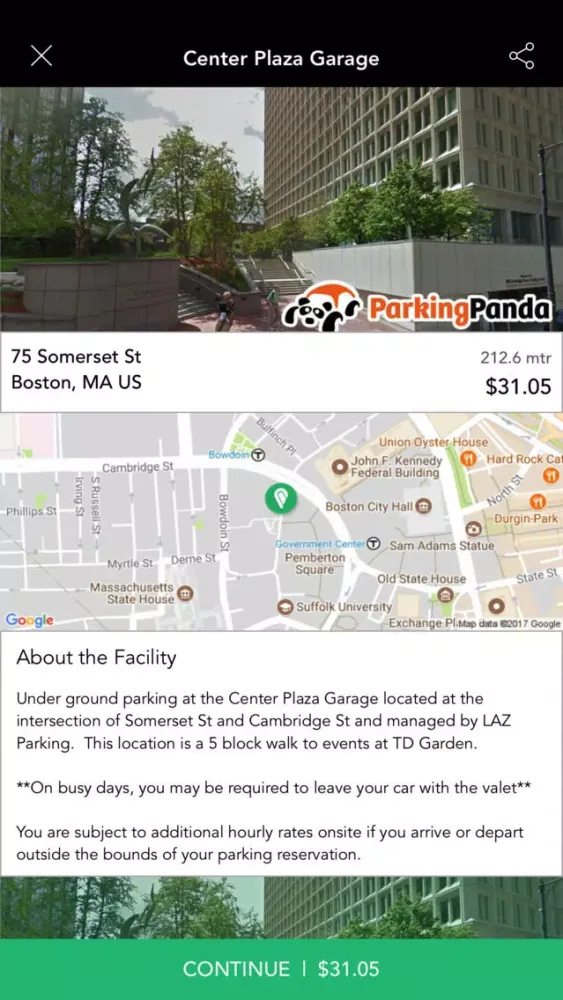 Parken+ Best Spots Near You سکرین شاٹس