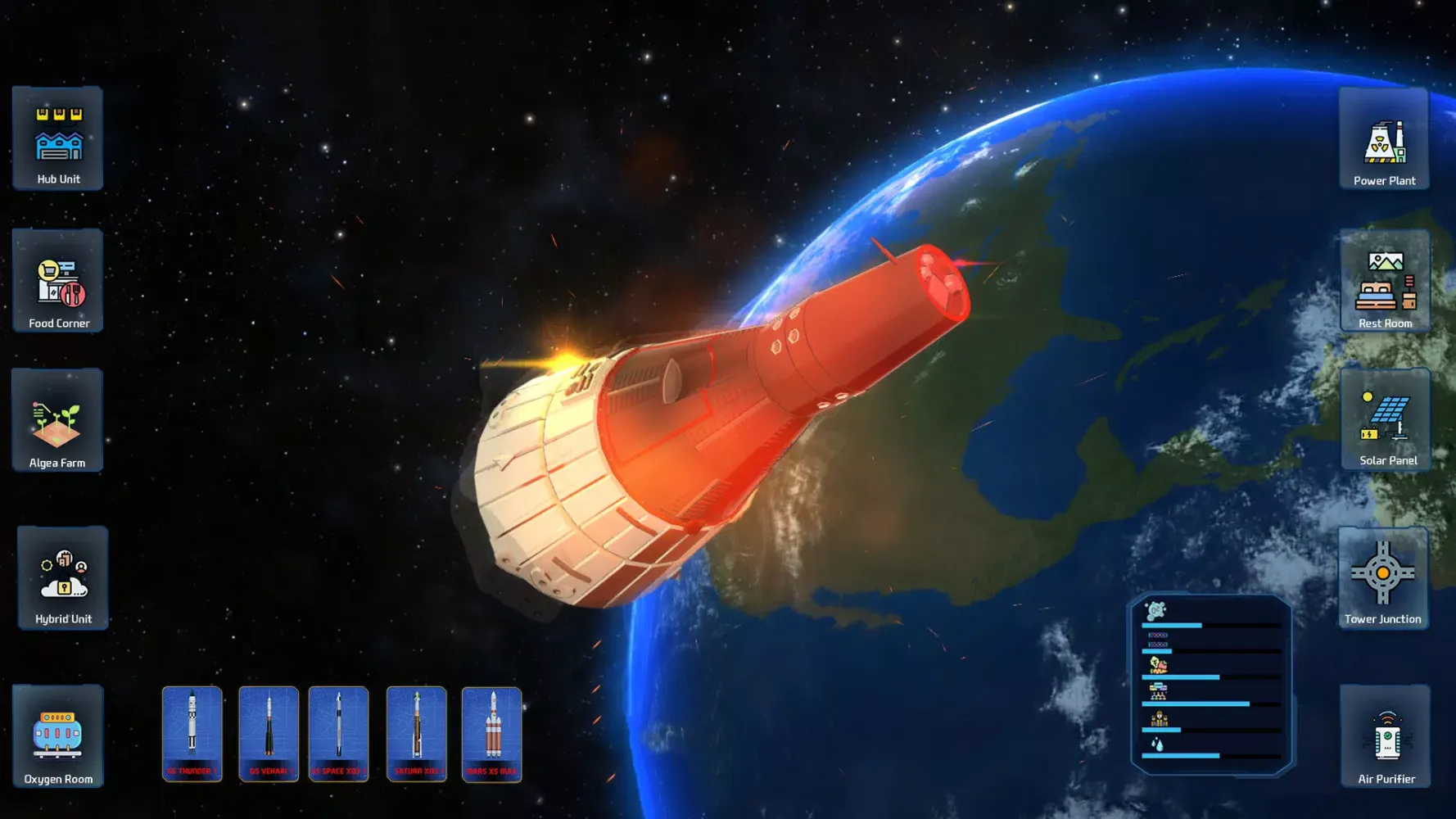 SpaceFlight -Rocket Ship sfs应用截图