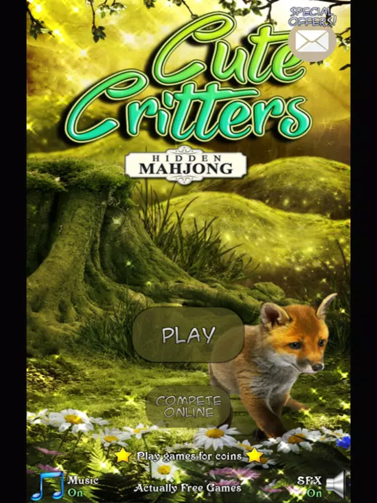 تصاویر Hidden Mahjong: Cute Critters iPad 