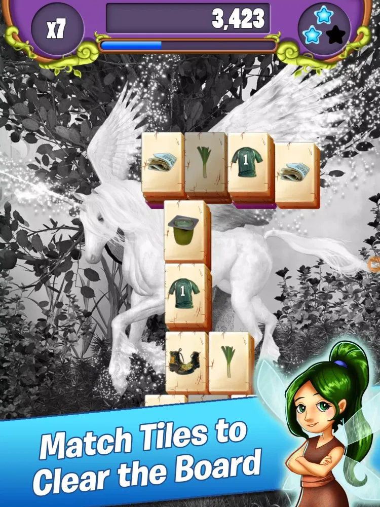 Hidden Mahjong Unicorn Garden スクリーンショット
