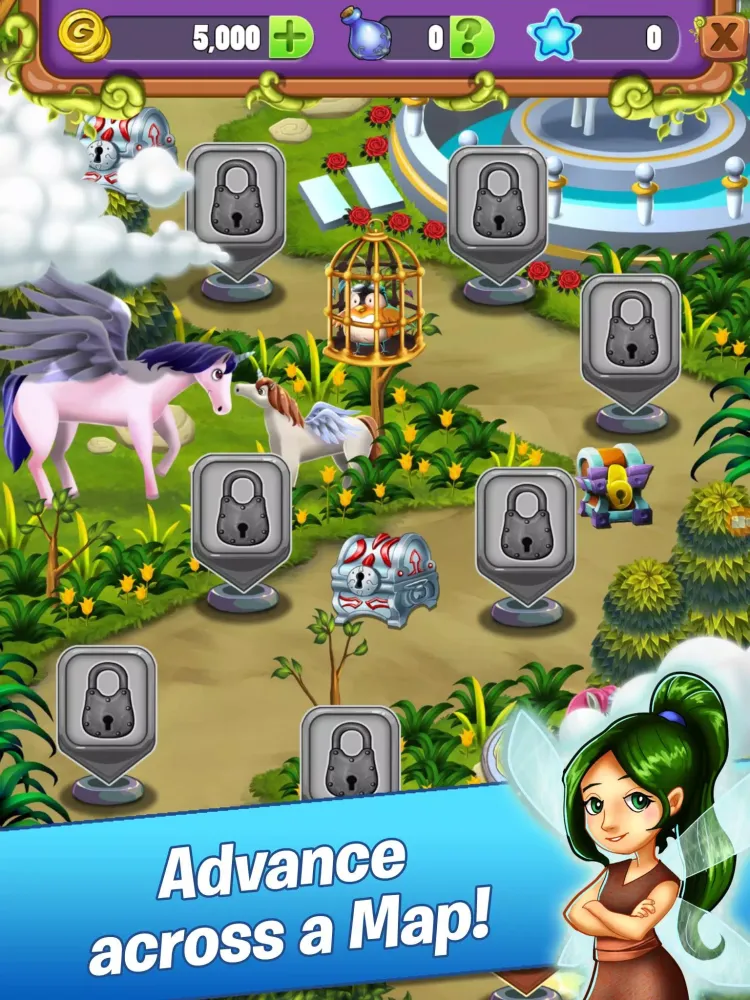 Hidden Mahjong Unicorn Garden スクリーンショット