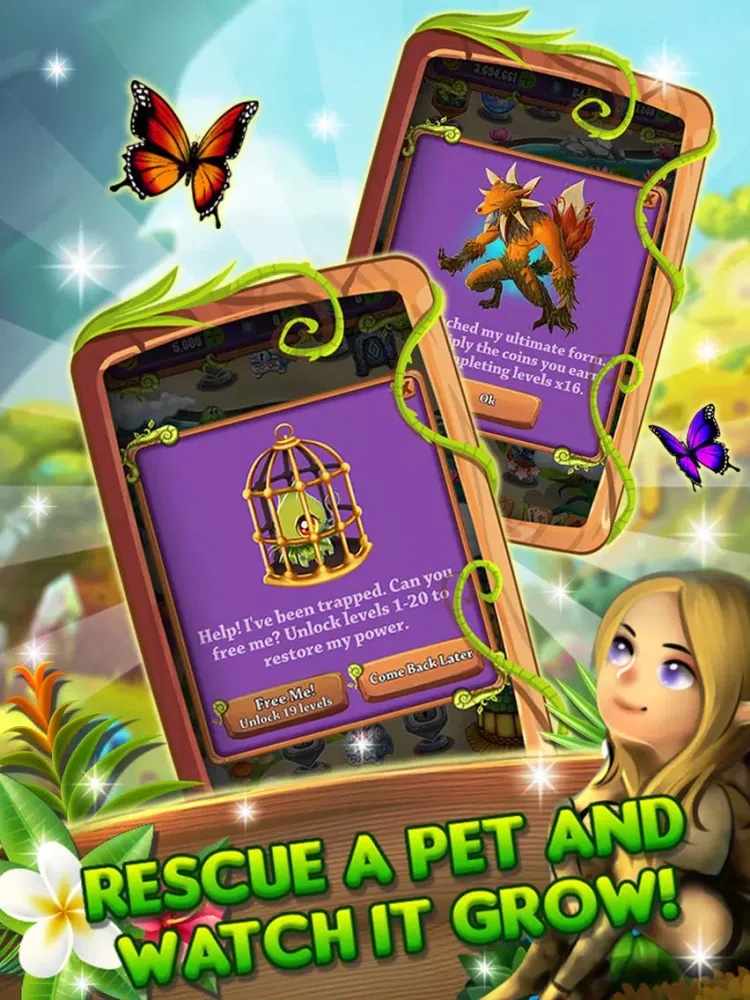Ảnh chụp màn hình của Mahjong Quest: Elven Journey iPad 