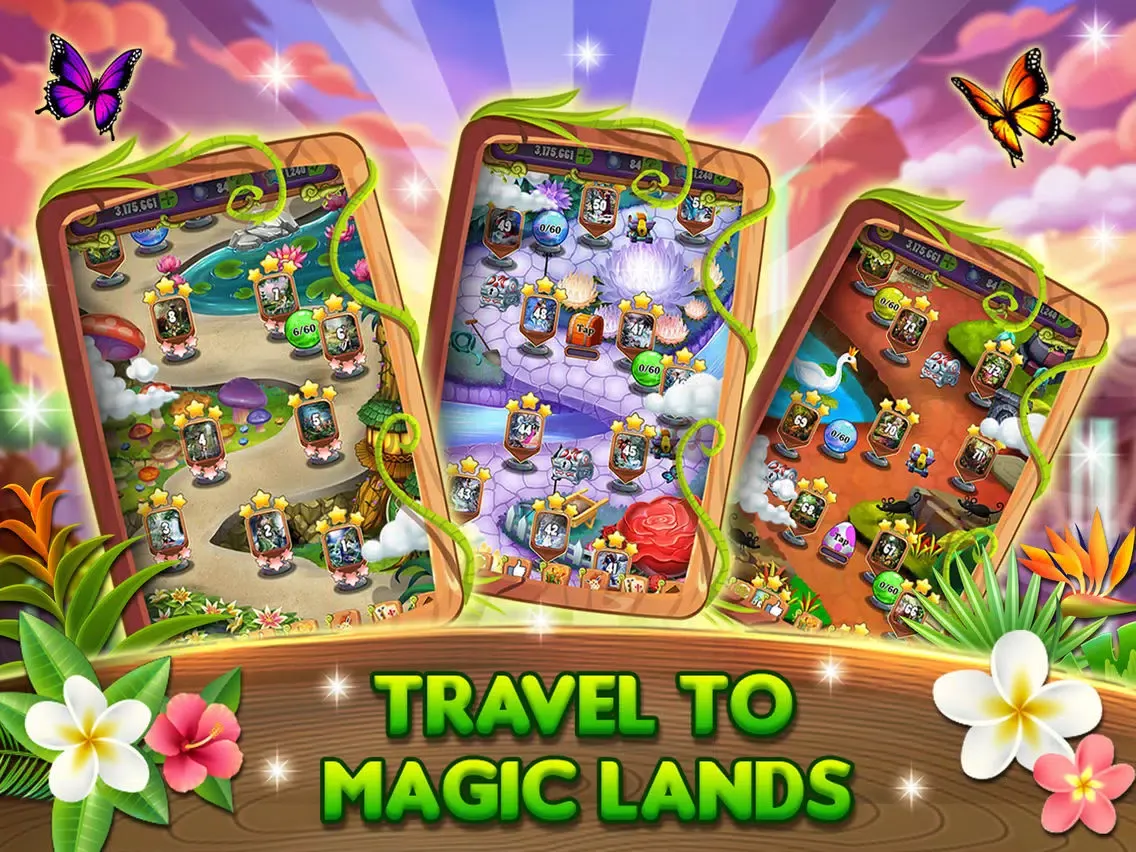 Ảnh chụp màn hình của Mahjong Quest: Elven Journey iPad 