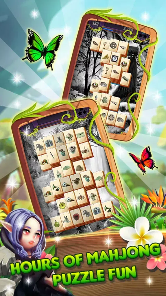 Ảnh chụp màn hình của Mahjong Quest: Elven Journey