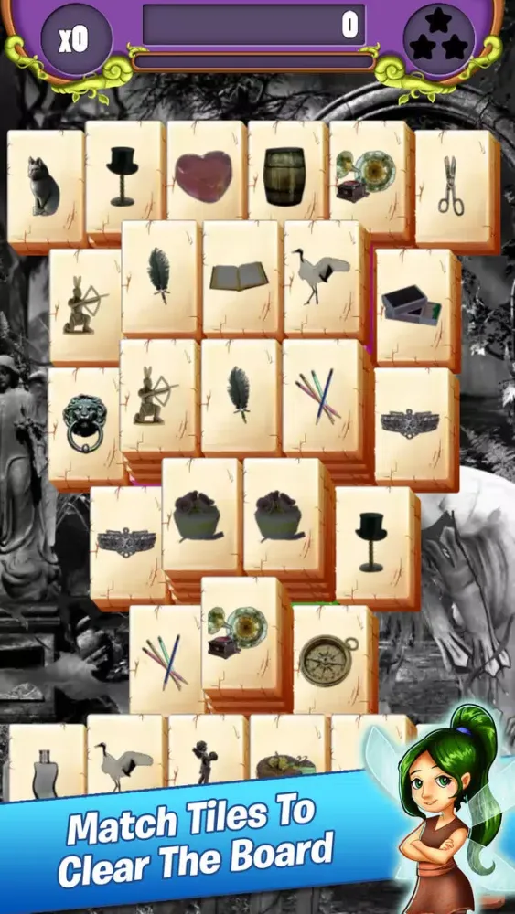 Ảnh chụp màn hình của Mahjong Quest: Elven Journey