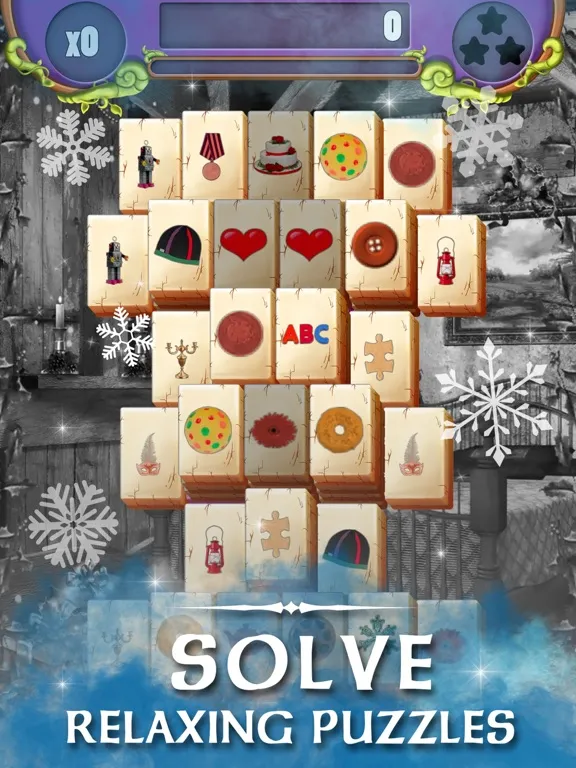 Christmas Solitaire Mahjong iPad  Screenshots
