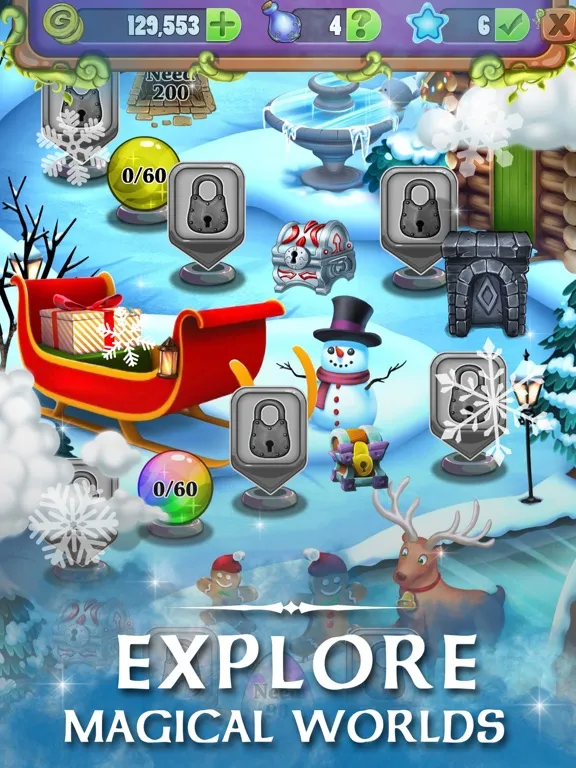 Christmas Solitaire Mahjong iPad  Screenshots