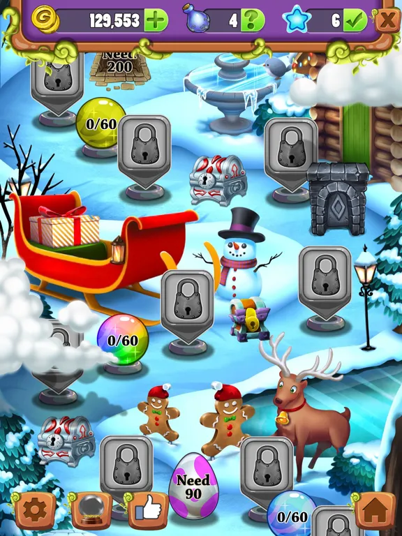Christmas Solitaire Mahjong iPad  Screenshots