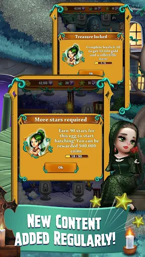 Screenshot di Secret Mansion: Match 3 Quest