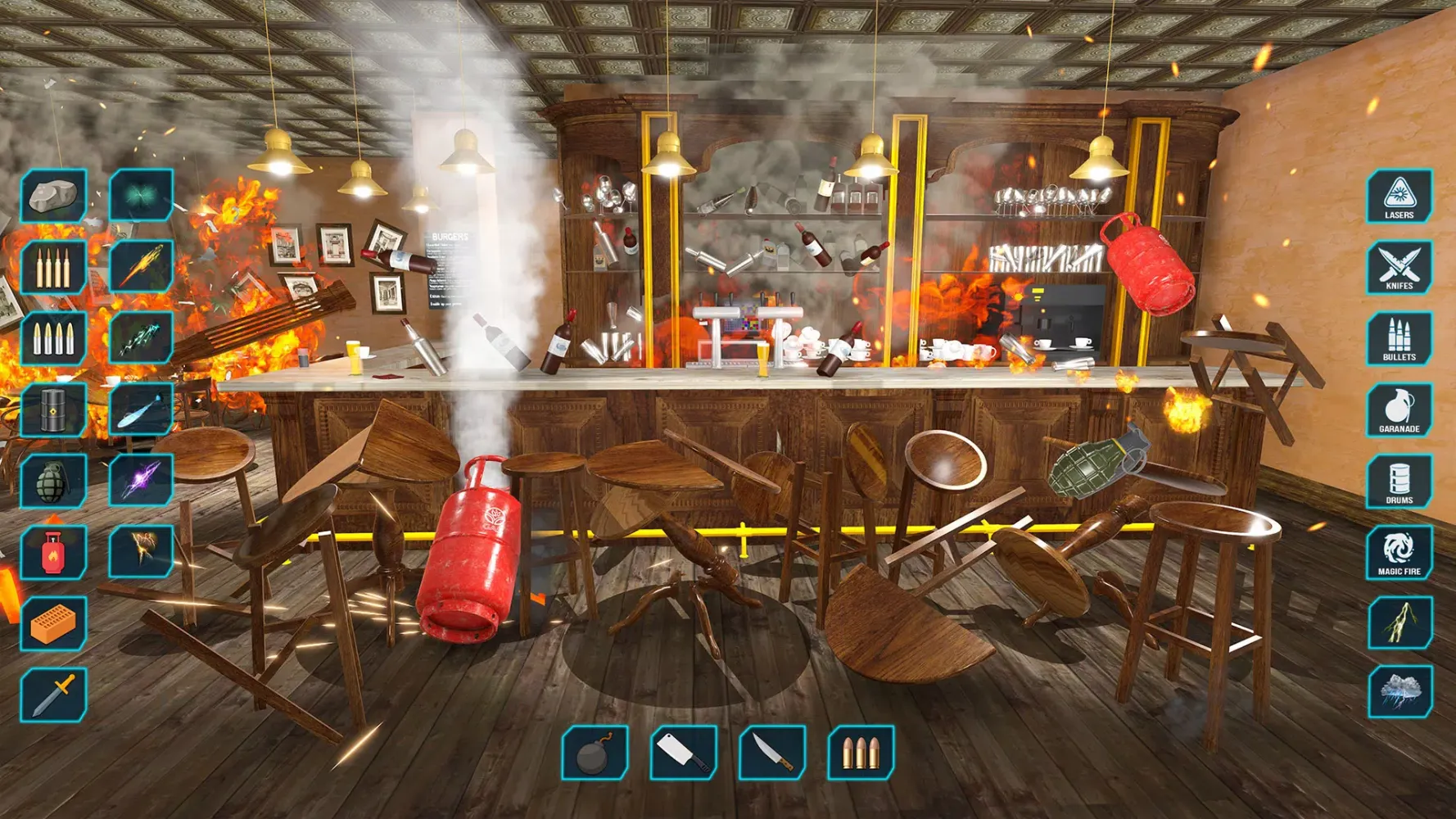 Room Destruction Screenshots