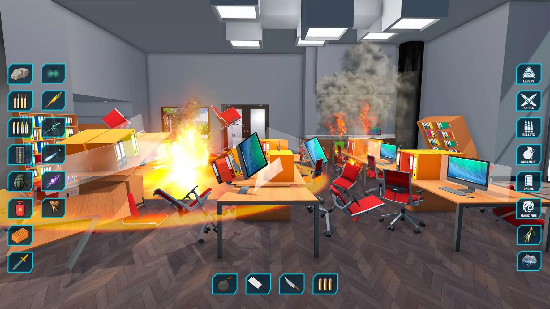 Room Destruction Screenshots