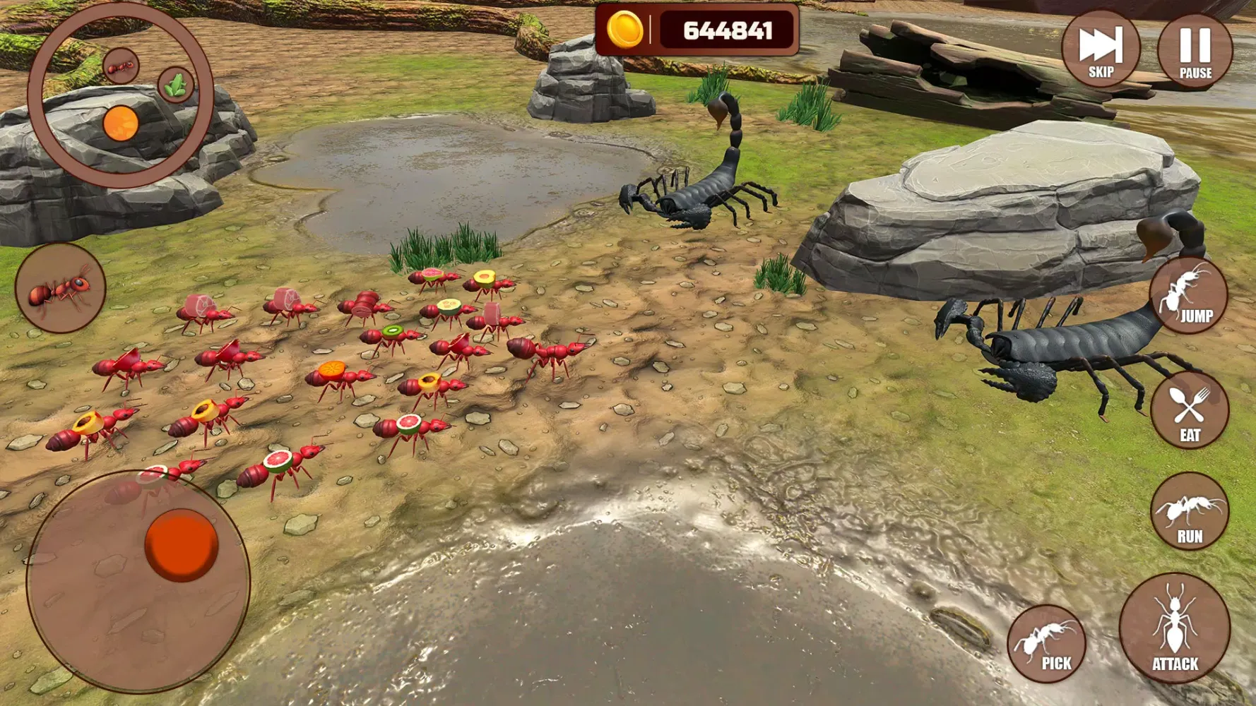 The Ant Colony Simulator Screenshots