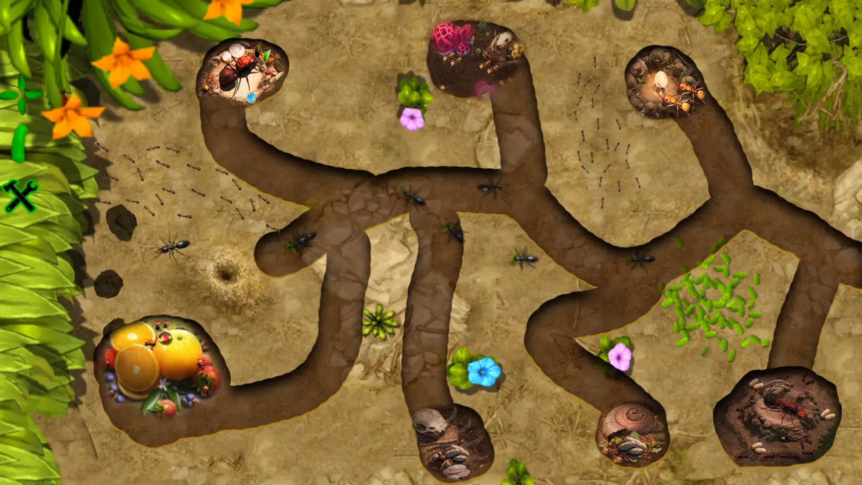 The Ant Colony Simulator Screenshots