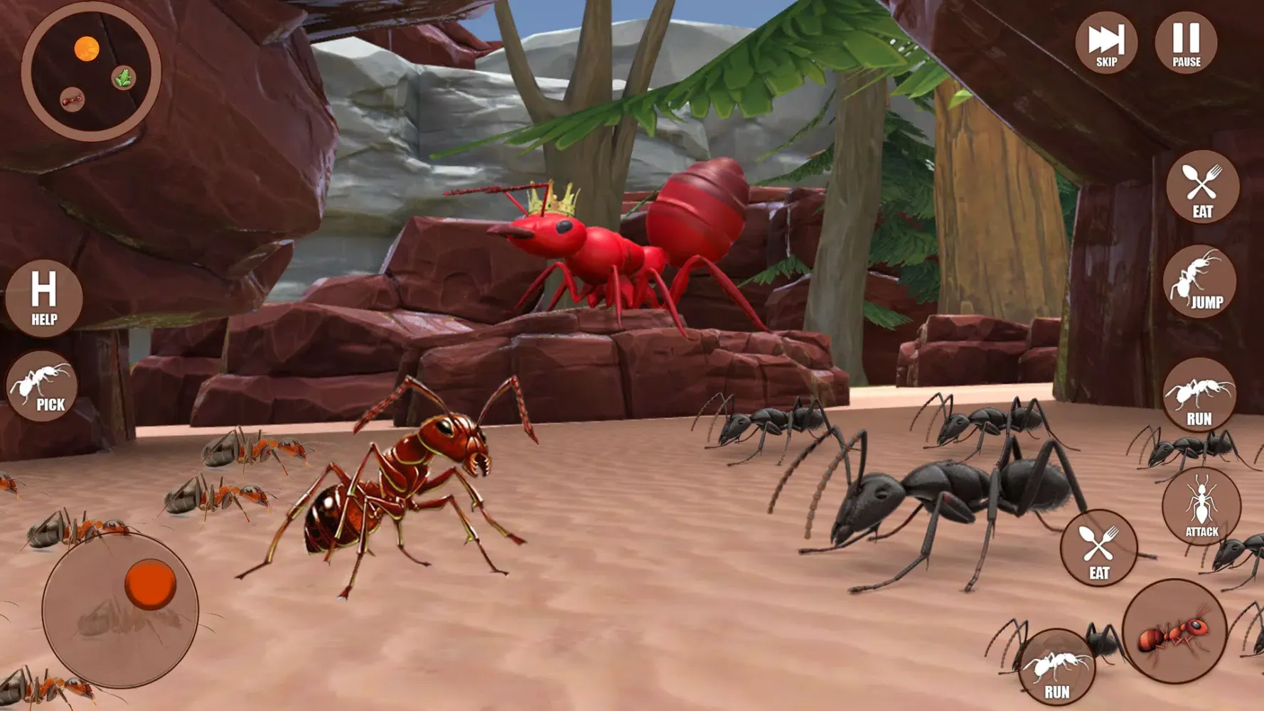 The Ant Colony Simulator Screenshots