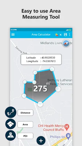 Area Calculator: Measure Field স্ক্রিনশট