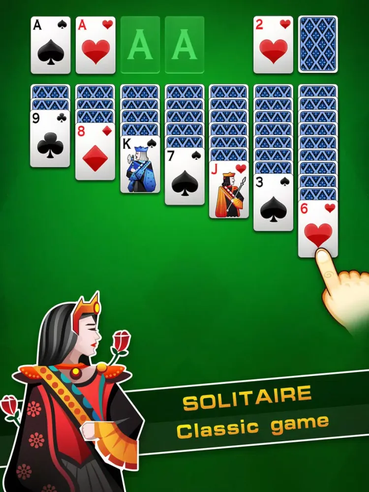 Solitaire - Fun Puzzle Games iPad  স্ক্রিনশট