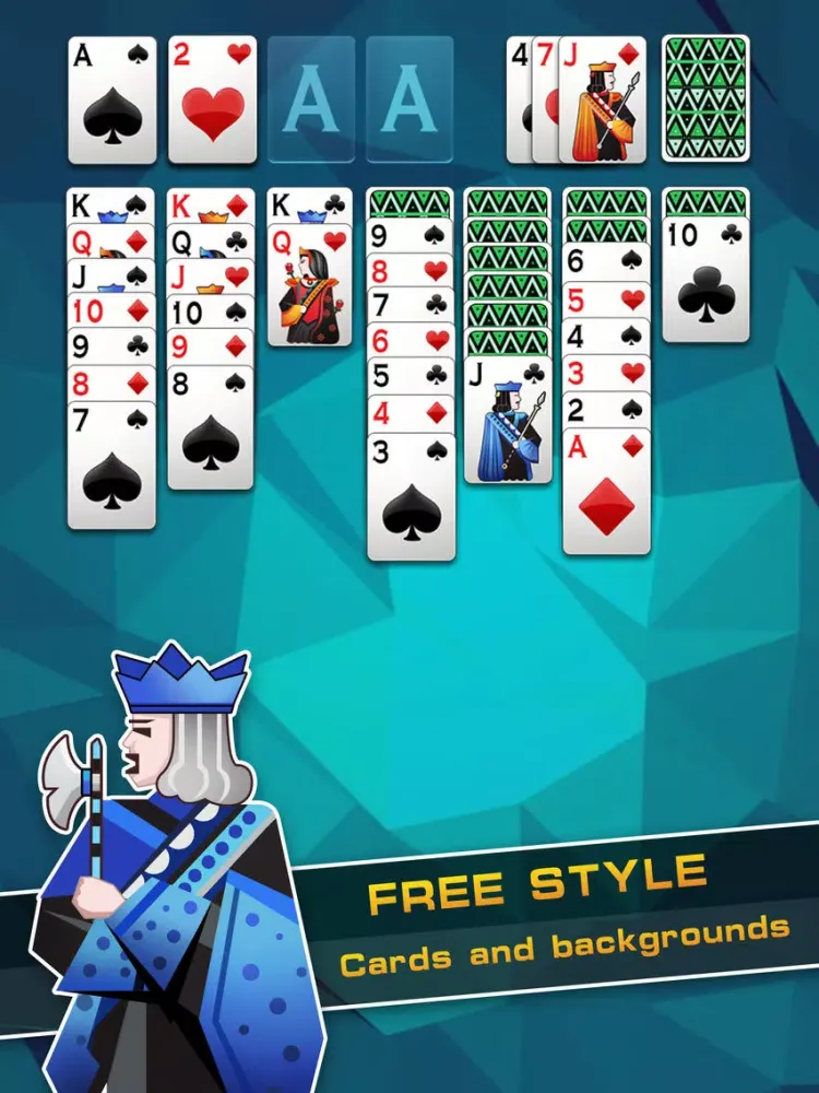 Solitaire - Fun Puzzle Games iPad  স্ক্রিনশট