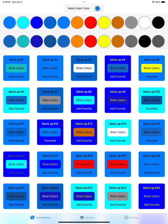 AppColors iPad  स्क्रीनशॉट