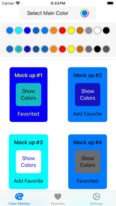 AppColors 스크린샷