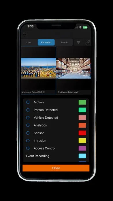 ภาพหน้าจอของ DGA OneVIEW