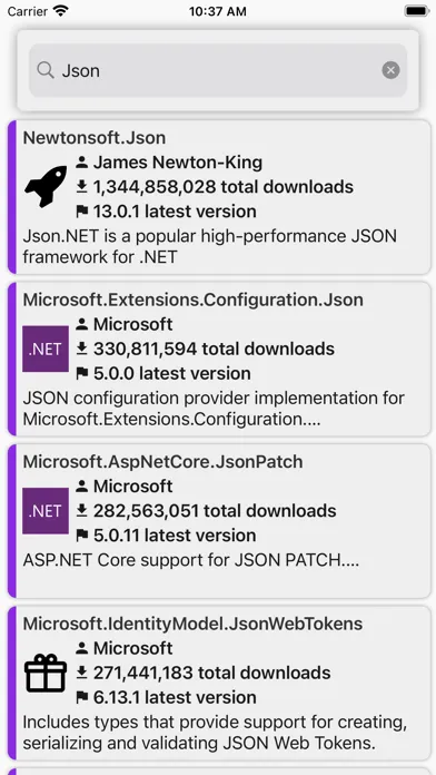 MuGet: Mobile NuGet Browser應用截圖