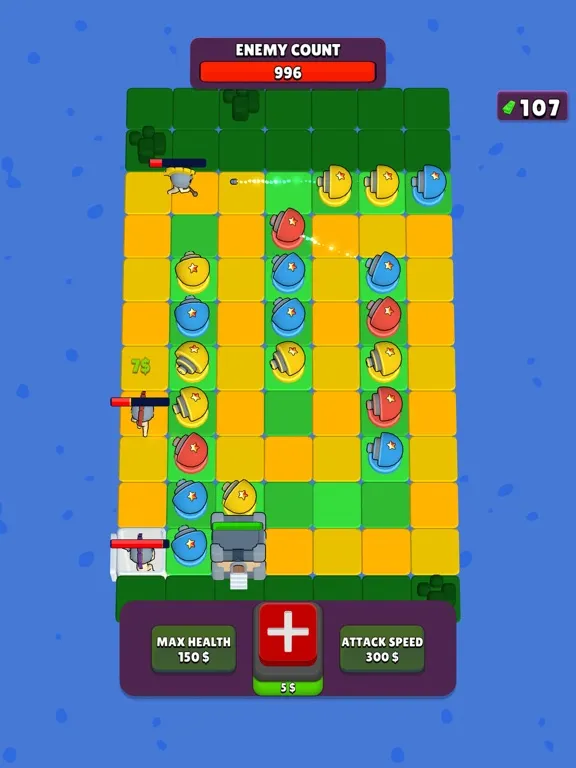 Captures d'écran de Build Defense! - Tap to Merge iPad 