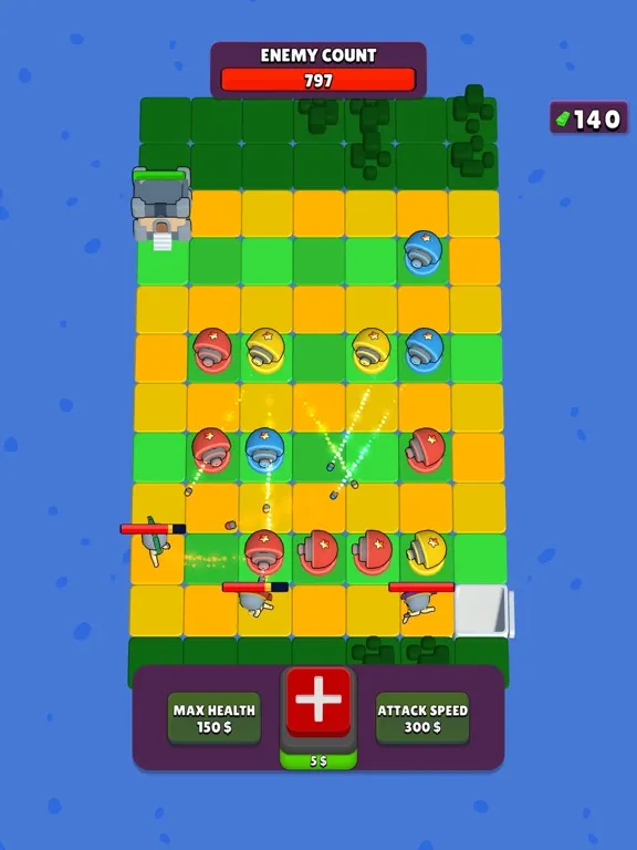 Captures d'écran de Build Defense! - Tap to Merge iPad 
