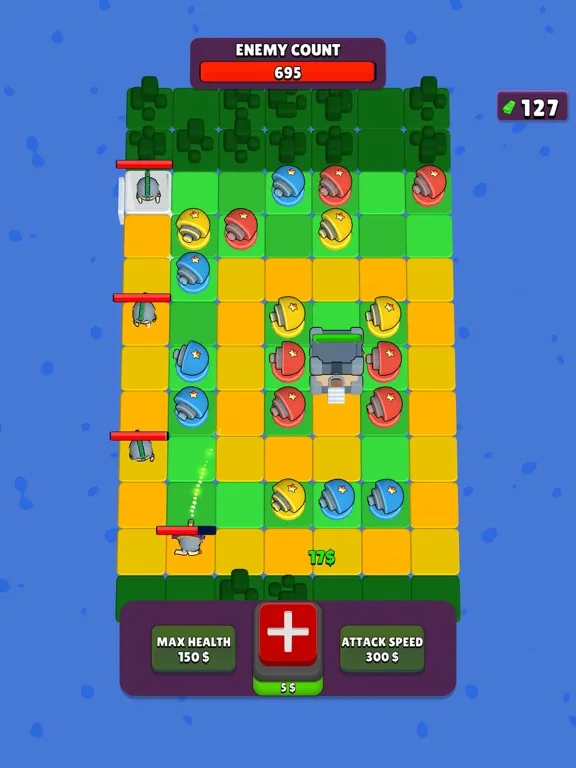 Captures d'écran de Build Defense! - Tap to Merge iPad 