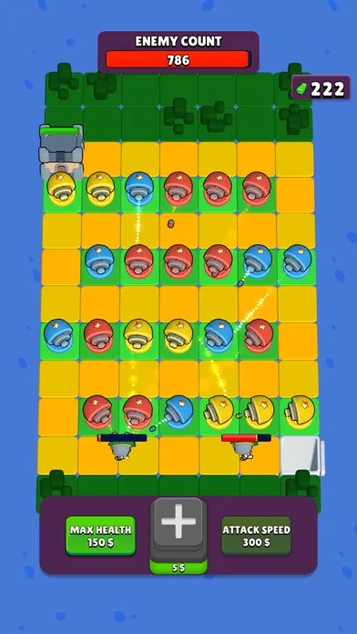 Captures d'écran de Build Defense! - Tap to Merge