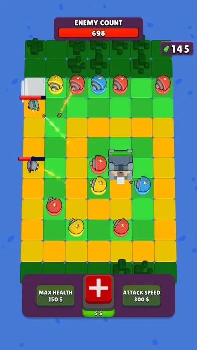 Captures d'écran de Build Defense! - Tap to Merge
