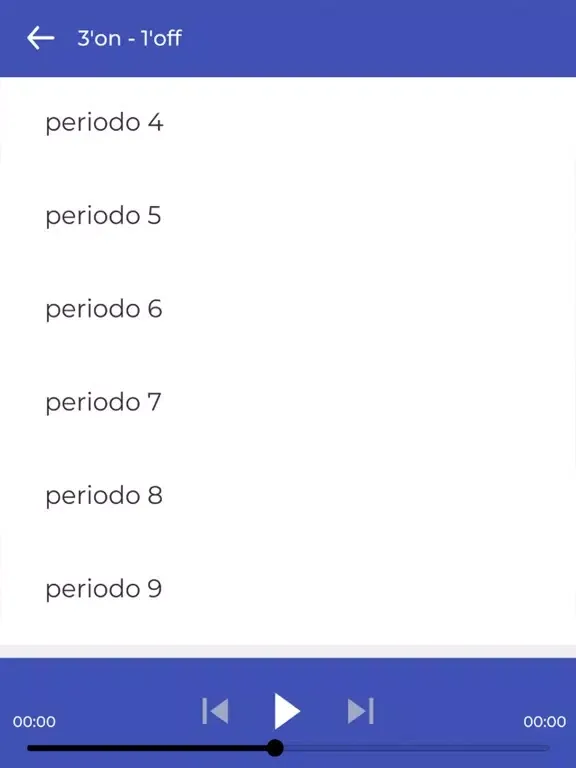Tangkapan layar Course Navette Audios iPad 