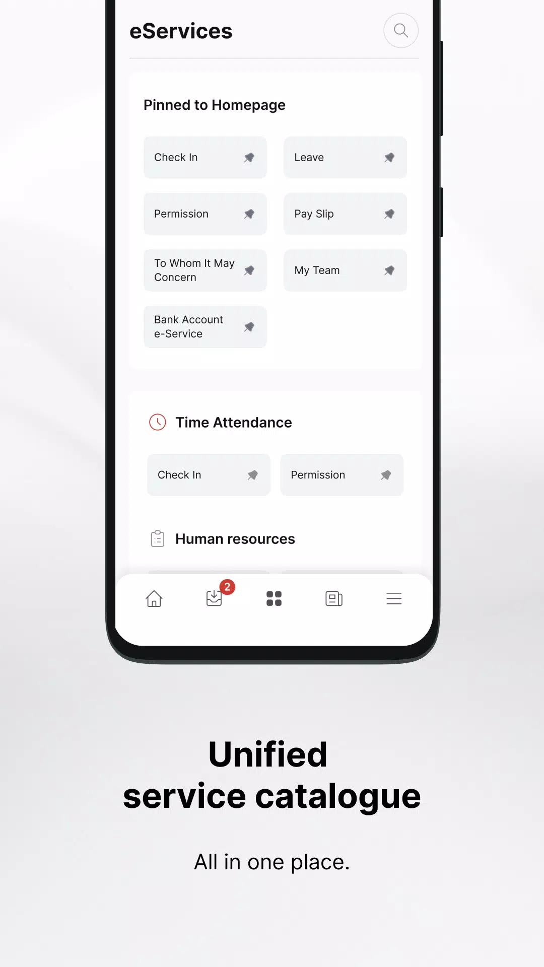 OneHubscreenshot dell'app5