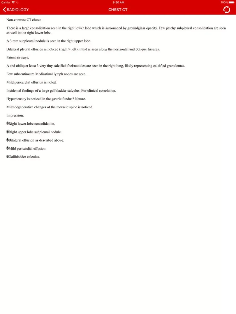 Screenshot di NEHR Oman iPad 