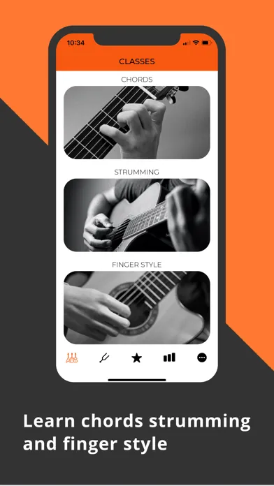 Learn Guitar App سکرین شاٹس