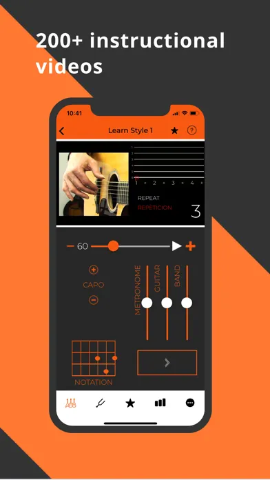 Learn Guitar App سکرین شاٹس