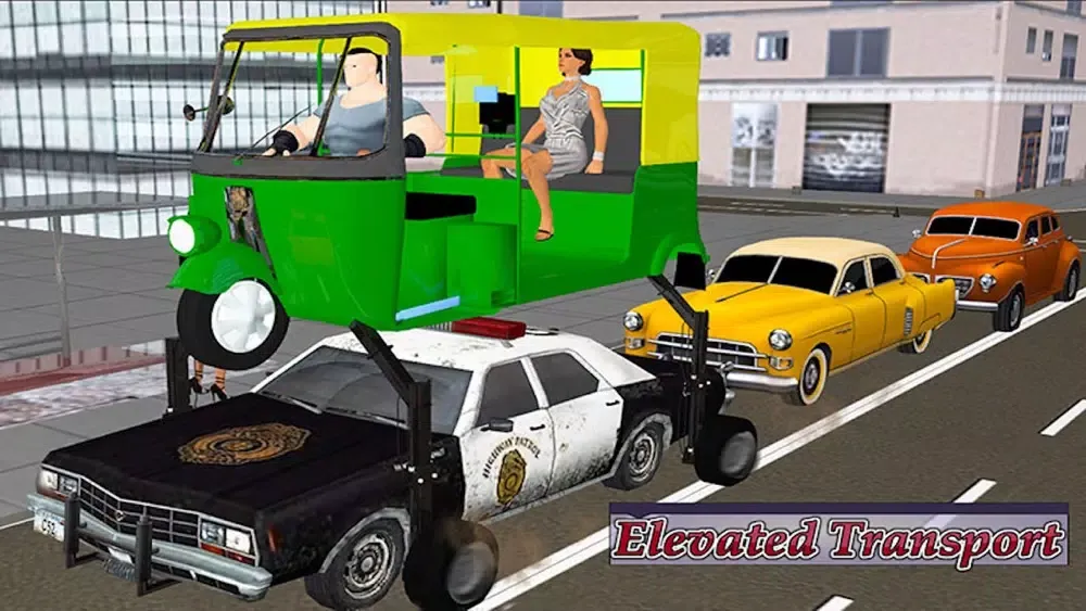 Captures d'écran de Elevated Taxi Tuk Tuk Rickshaw