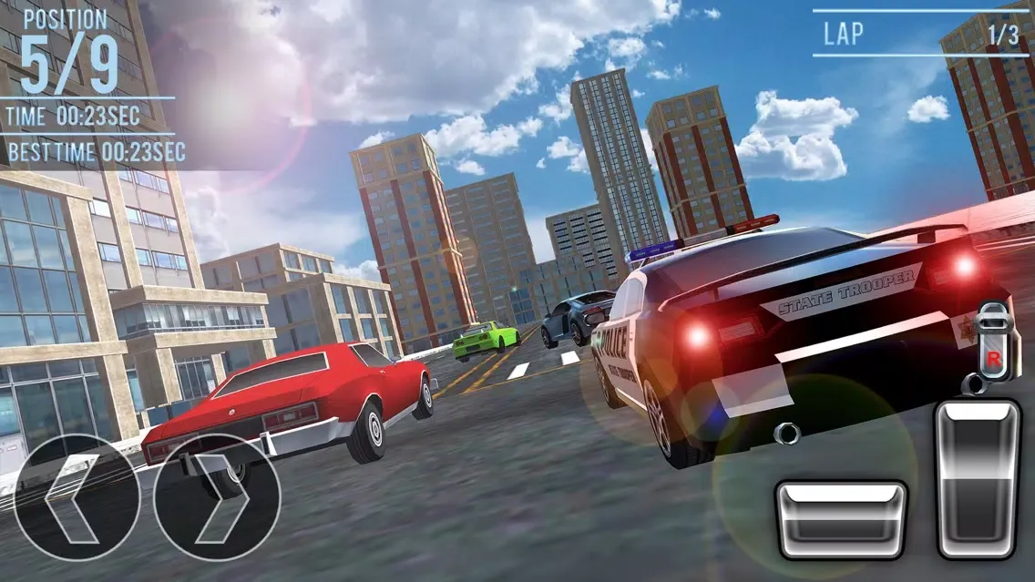 4x4 Mad Police Car Racing & City Crime Screenshots