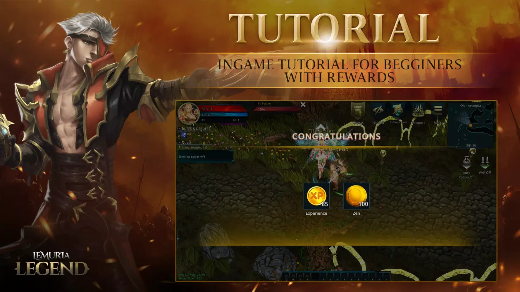 Capturas de pantalla de Legend of Lemuria