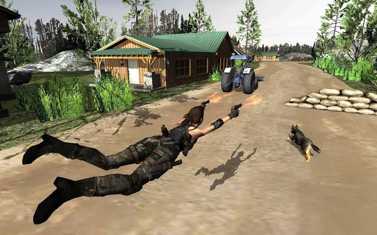 Capturas de pantalla de Secret Agent Lara Croft : Front Line Commando
