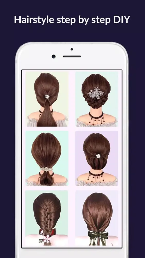 Hairstyles step by step easy,应用截图