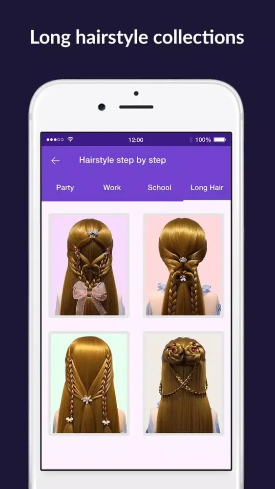 Hairstyles step by step easy,应用截图