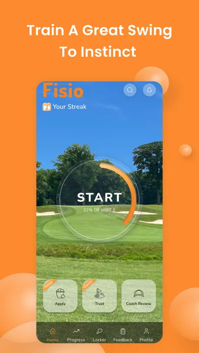 Capturas de tela do Fisio - Personal Golf Training